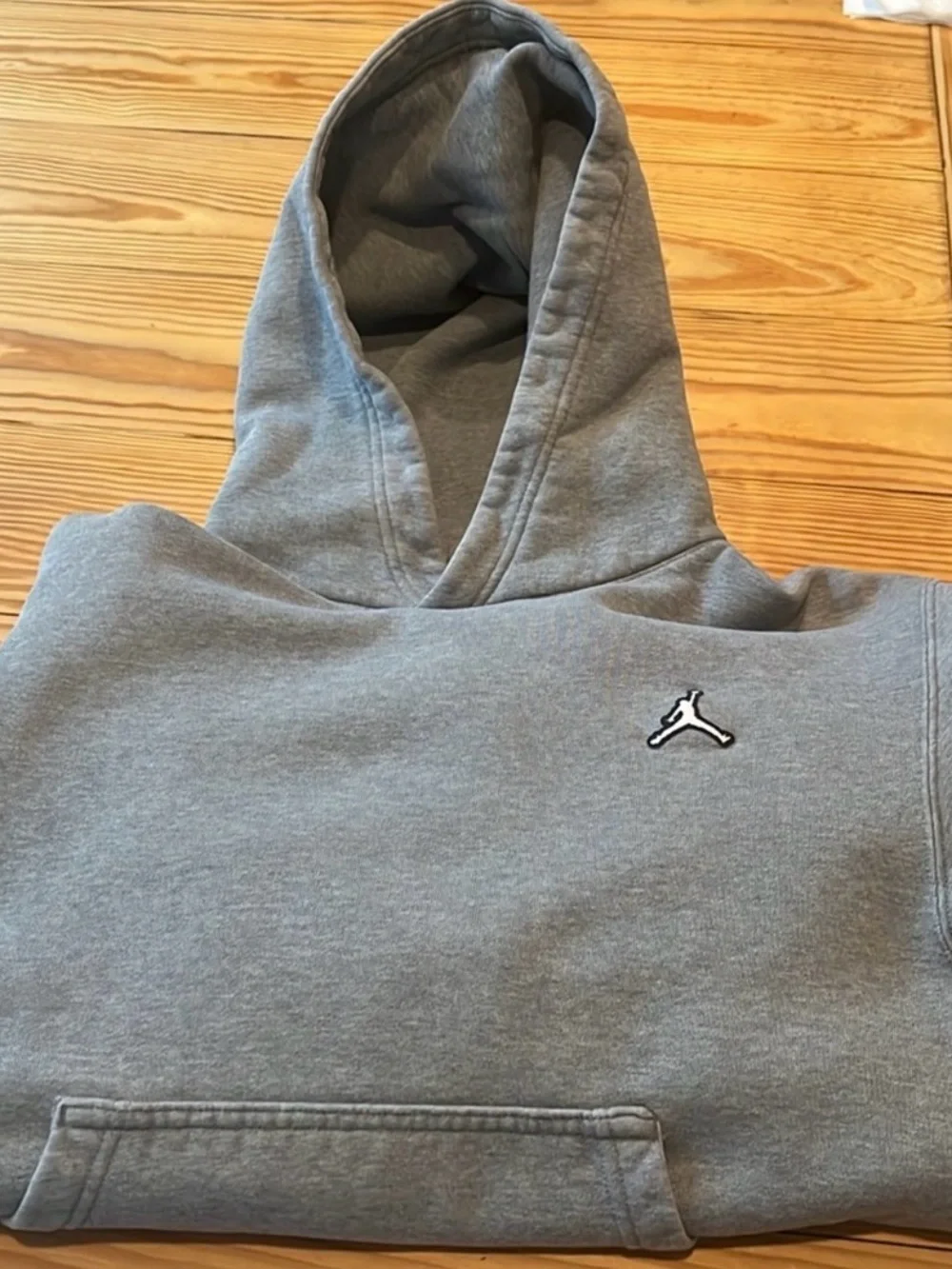 Jordan Gray Brooklyn Fleece Hoodie Gray Men’s XS
